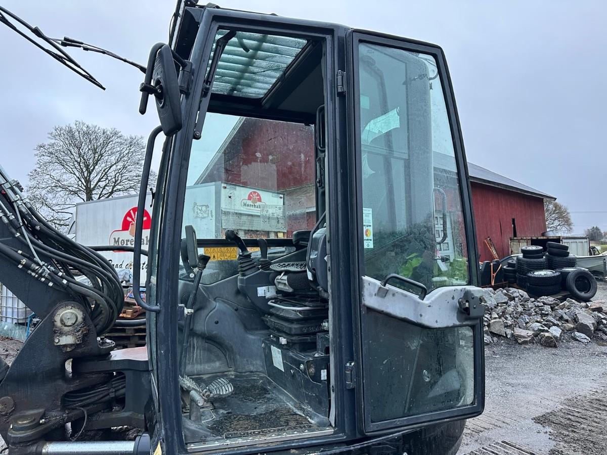 2019 Eurocomach 100TR 10-tonns gravemaskin, S50, 2 skuffer, Pigghammer