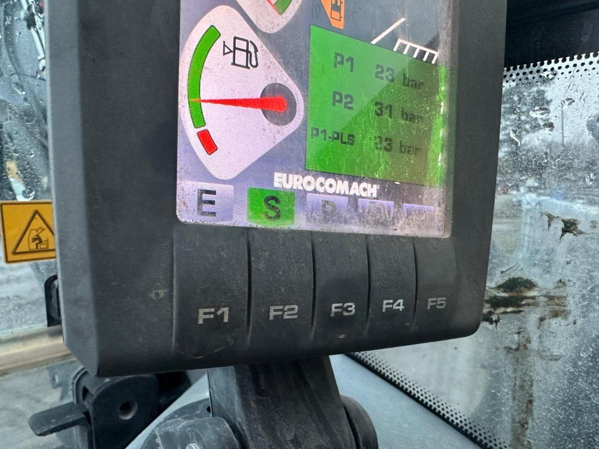 2019 Eurocomach 100TR 10-tonns gravemaskin, S50, 2 skuffer, Pigghammer