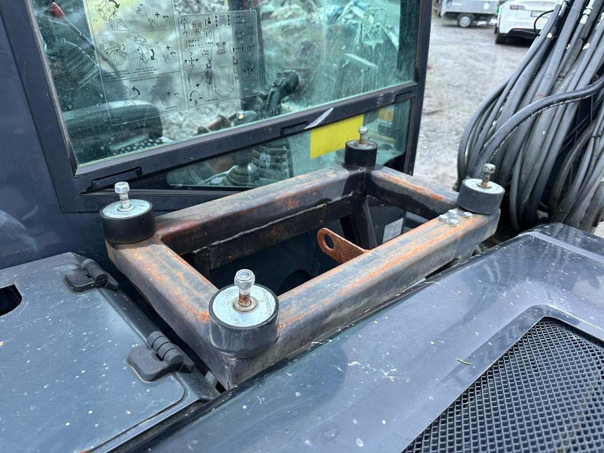 2019 Eurocomach 100TR 10-tonns gravemaskin, S50, 2 skuffer, Pigghammer