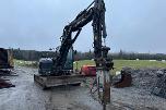 2019 Eurocomach 100TR 10-tonns gravemaskin, S50, 2 skuffer, Pigghammer