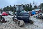 2019 Eurocomach 100TR 10-tonns gravemaskin, S50, 2 skuffer, Pigghammer