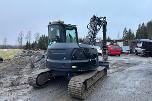 2019 Eurocomach 100TR 10-tonns gravemaskin, S50, 2 skuffer, Pigghammer