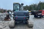 2019 Eurocomach 100TR 10-tonns gravemaskin, S50, 2 skuffer, Pigghammer