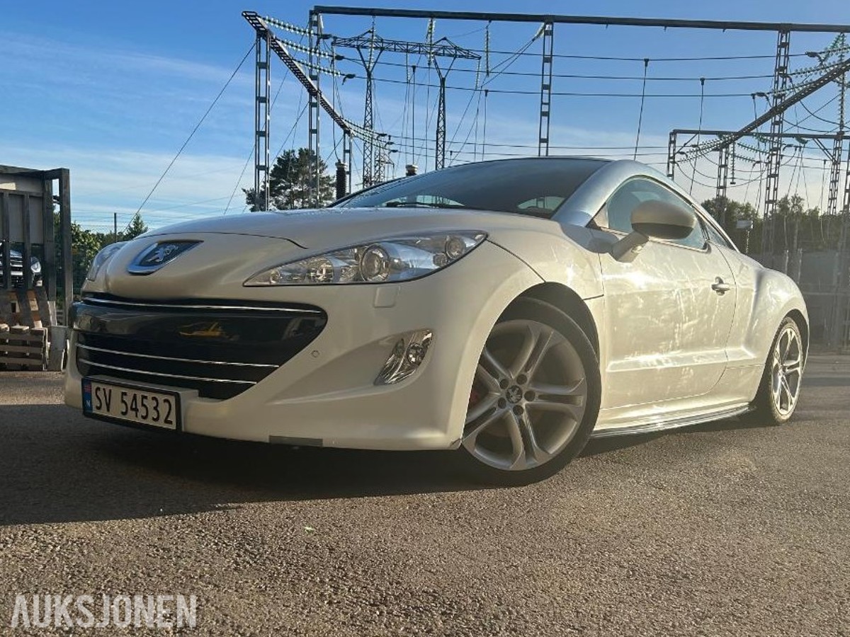 2011 Peugeot RCZ 1.6-156, 125000km, Sportsseter, EU OK til 01.2027
