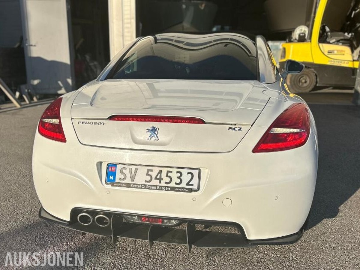 2011 Peugeot RCZ 1.6-156, 125000km, Sportsseter, EU OK til 01.2027