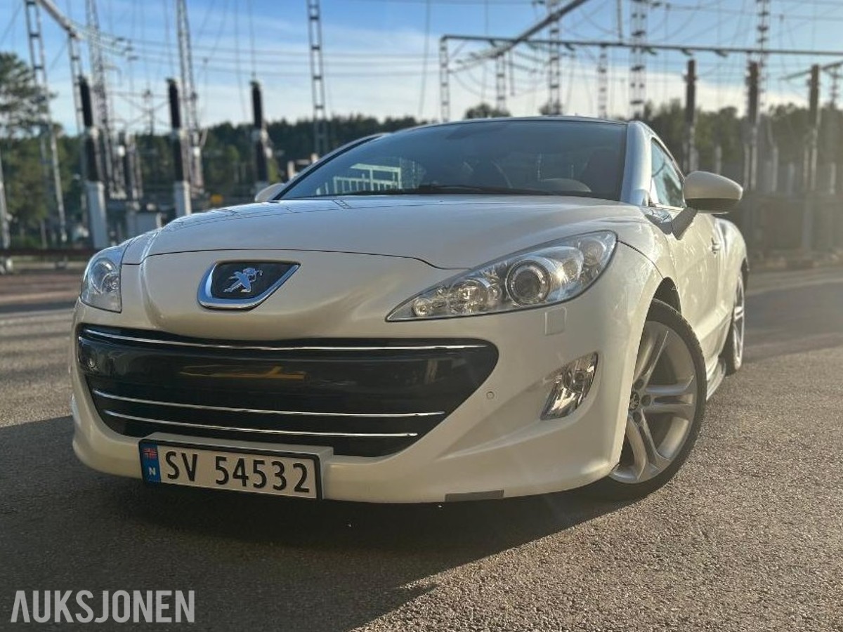 2011 Peugeot RCZ 1.6-156, 125000km, Sportsseter, EU OK til 01.2027
