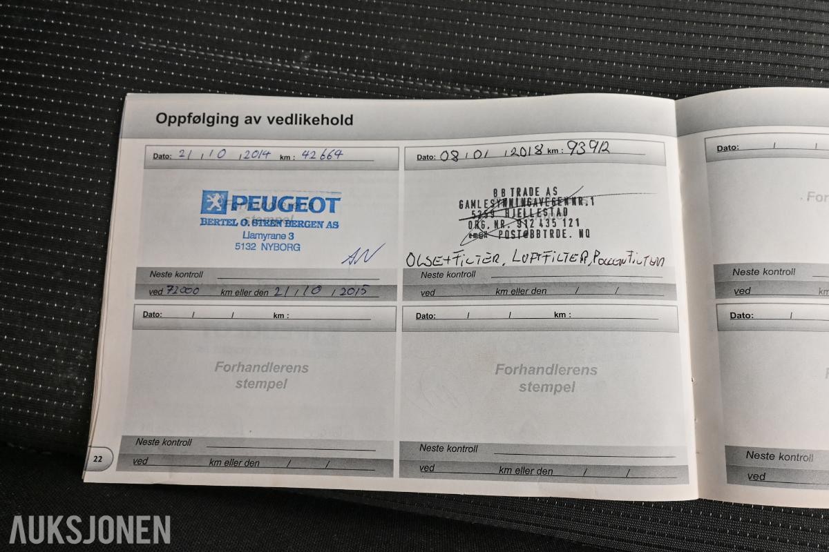 2011 Peugeot RCZ 1.6-156, 125000km, Sportsseter, EU OK til 01.2027