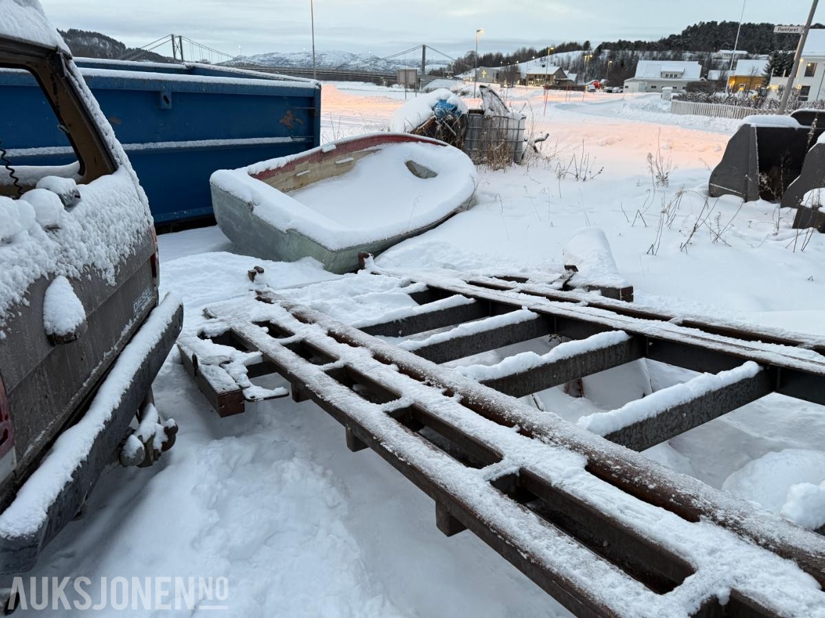 Krokvekselramme / skyveramme for krokcontainer (til henger)