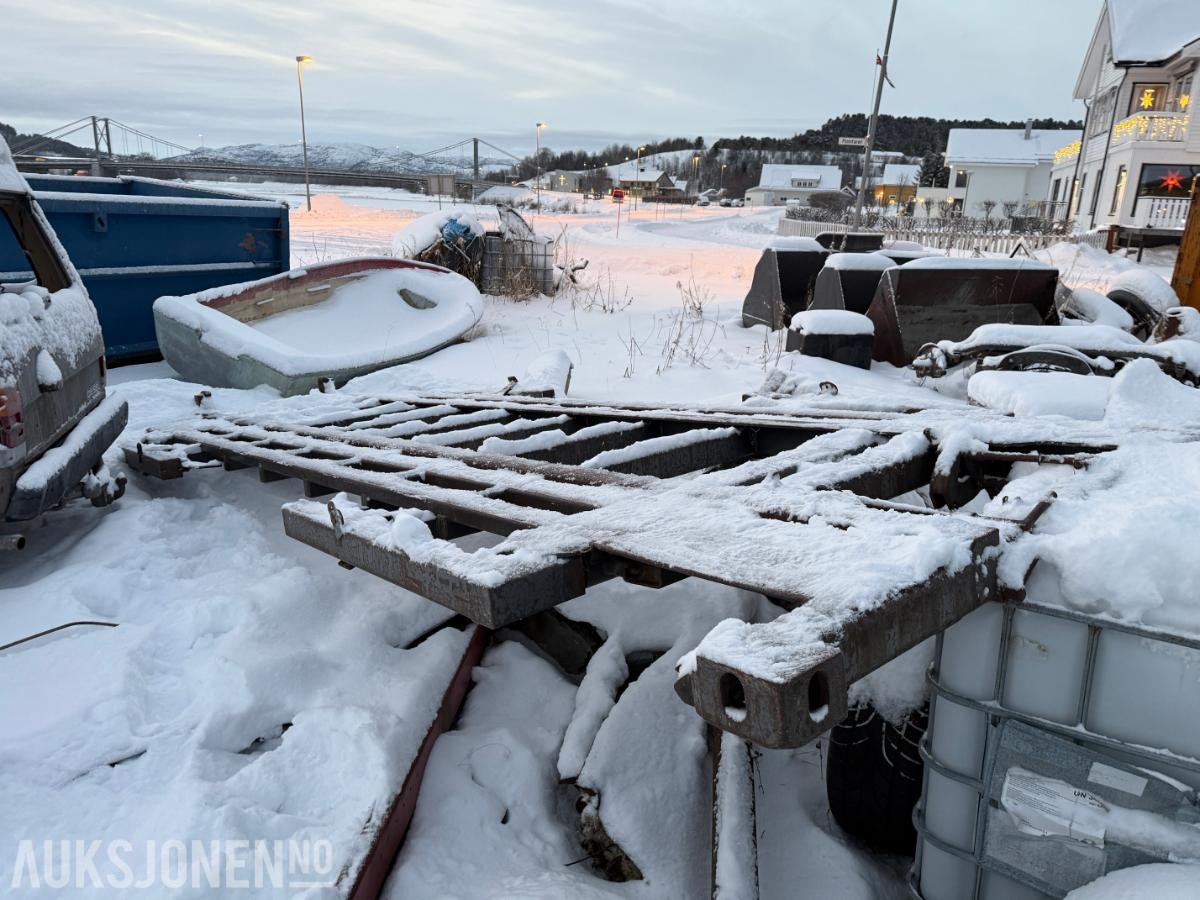 Krokvekselramme / skyveramme for krokcontainer (til henger)