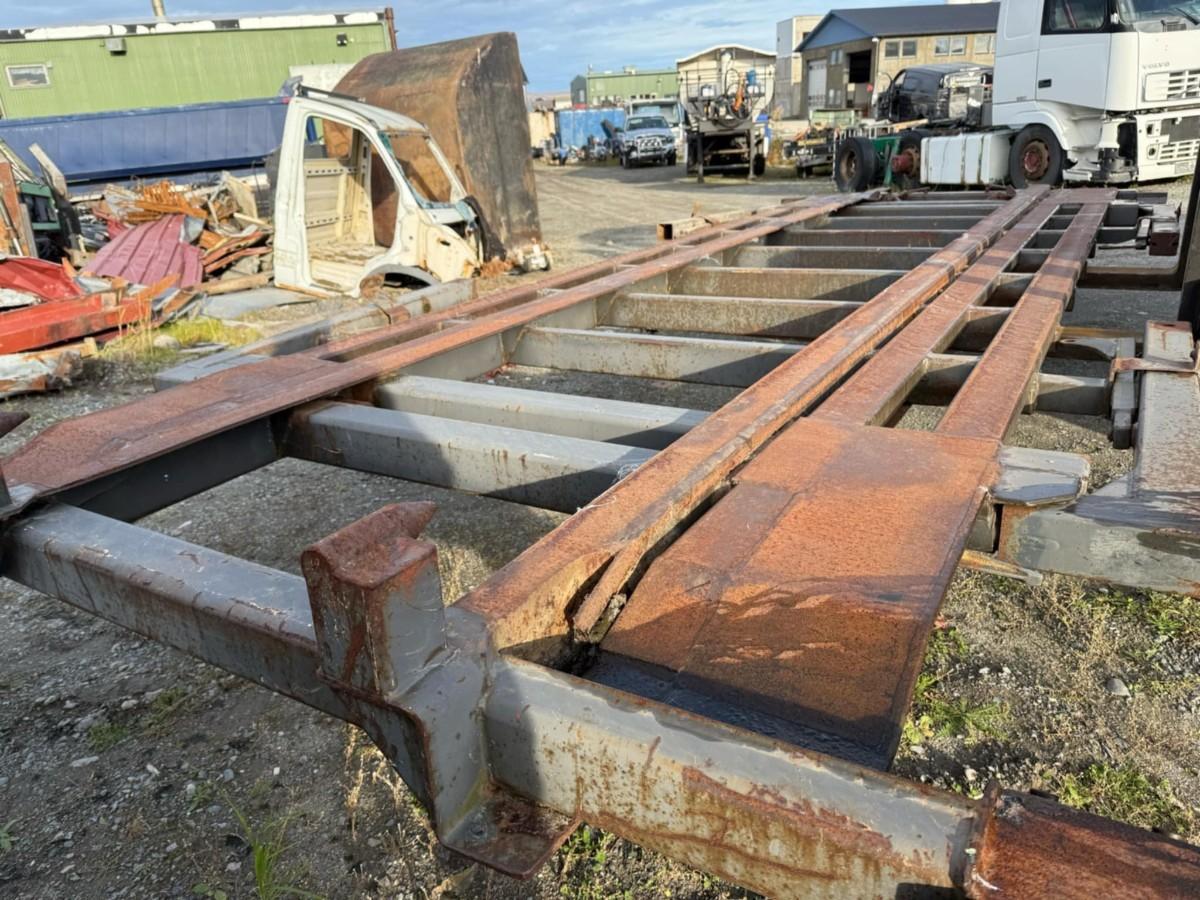 Krokvekselramme / skyveramme for krokcontainer (til henger)