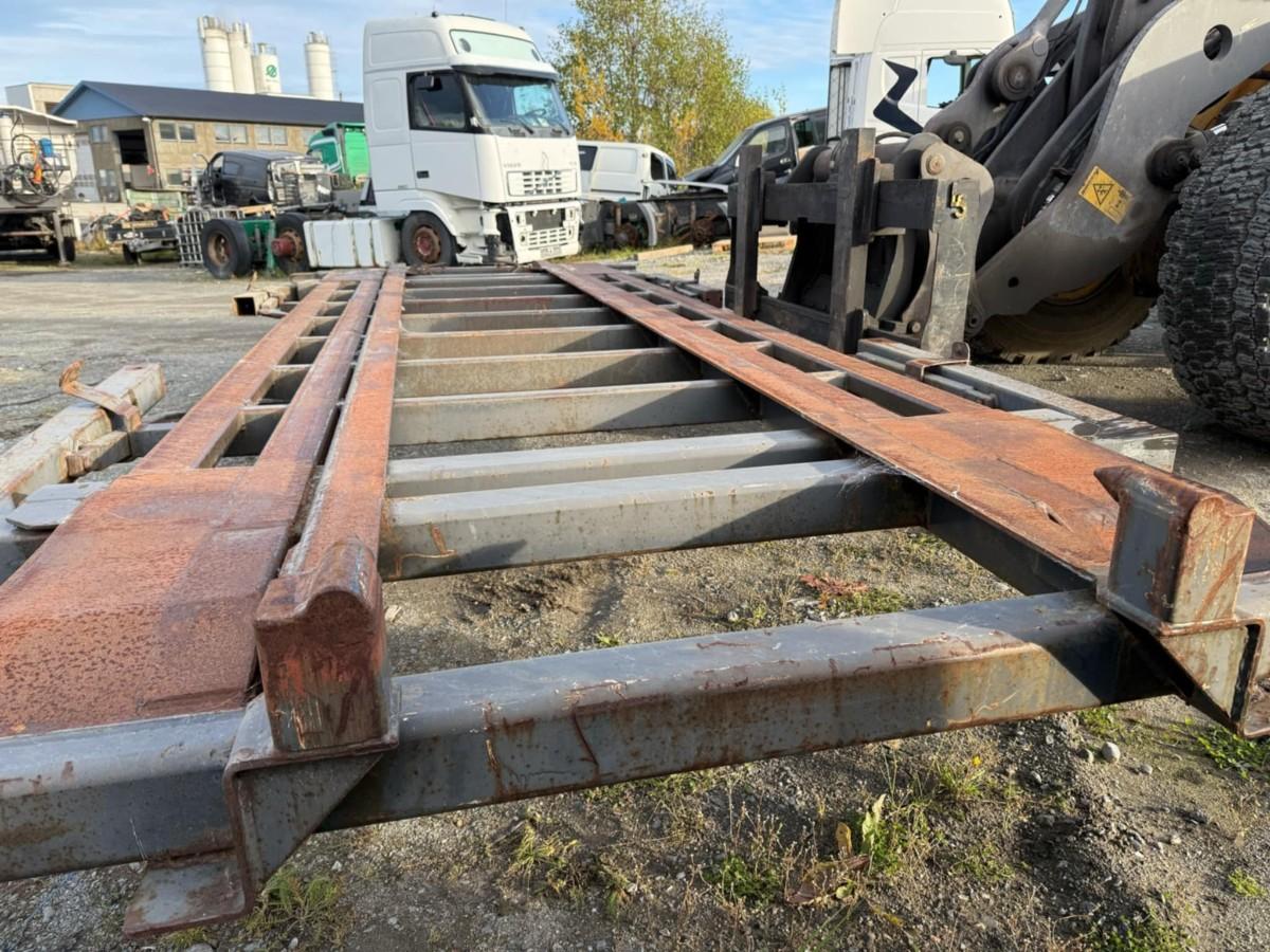 Krokvekselramme / skyveramme for krokcontainer (til henger)