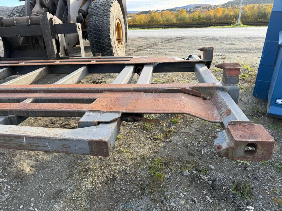 Krokvekselramme / skyveramme for krokcontainer (til henger)