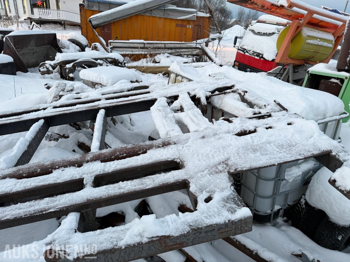 Krokvekselramme / skyveramme for krokcontainer (til henger)