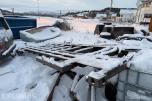 Krokvekselramme / skyveramme for krokcontainer (til henger)