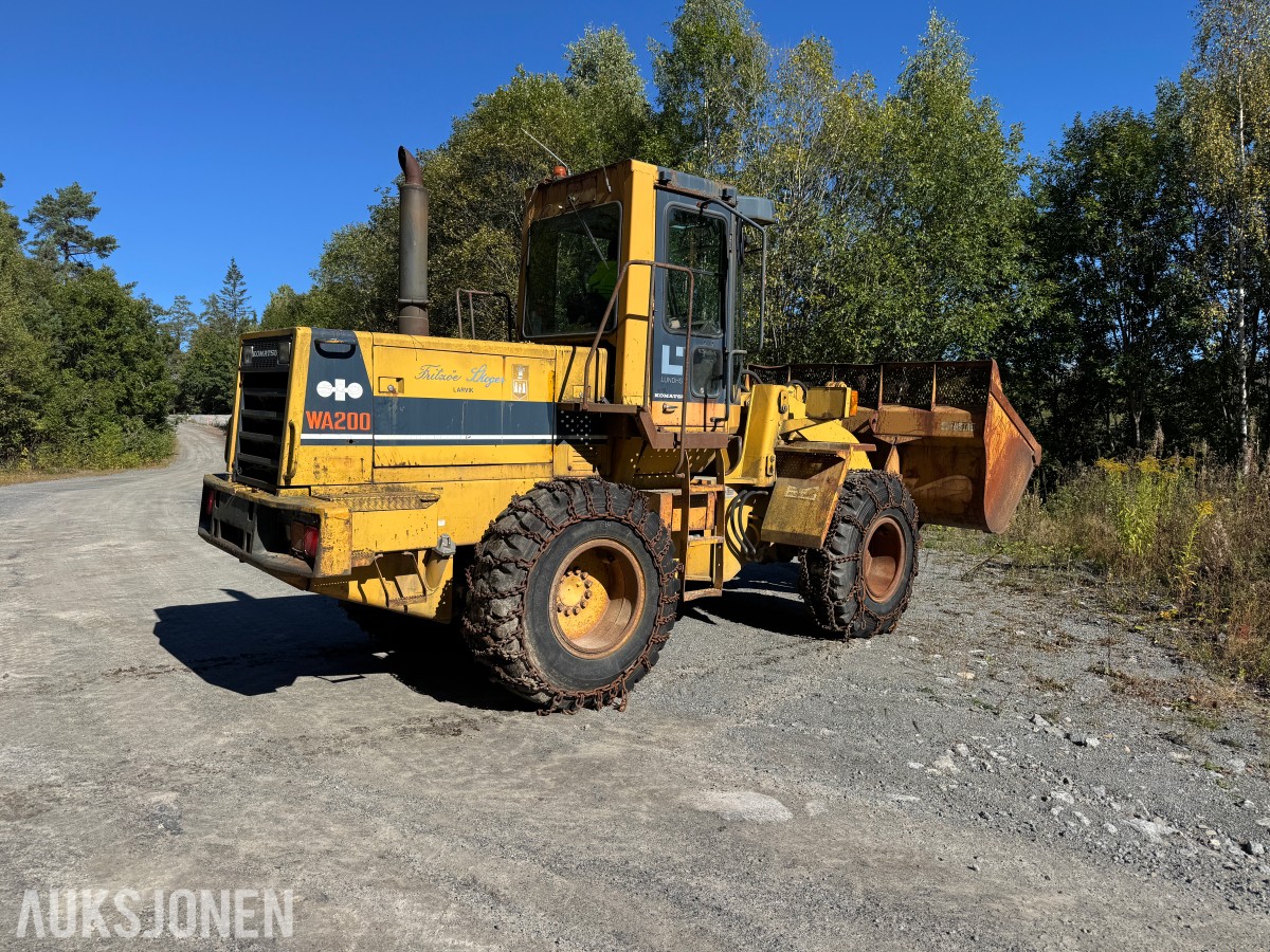 1980 Komatsu WA200 Hjullaster
