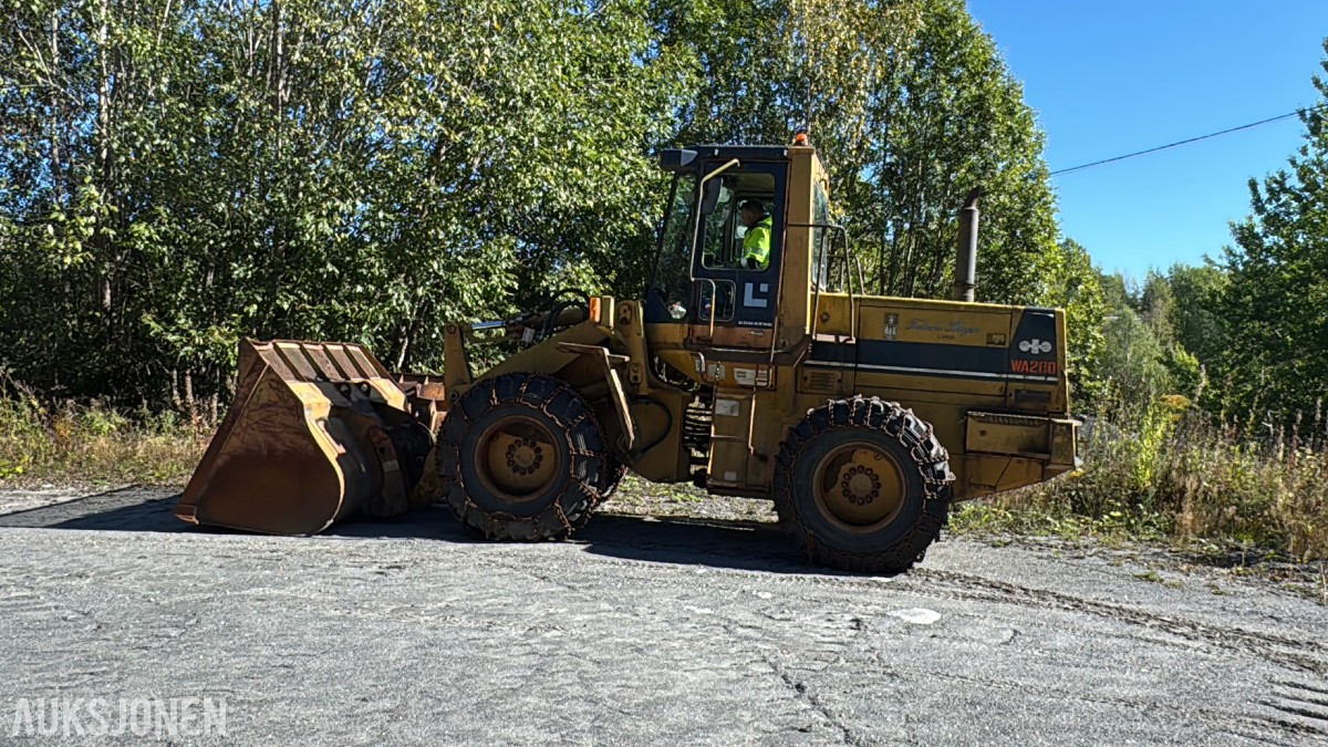 1980 Komatsu WA200 Hjullaster