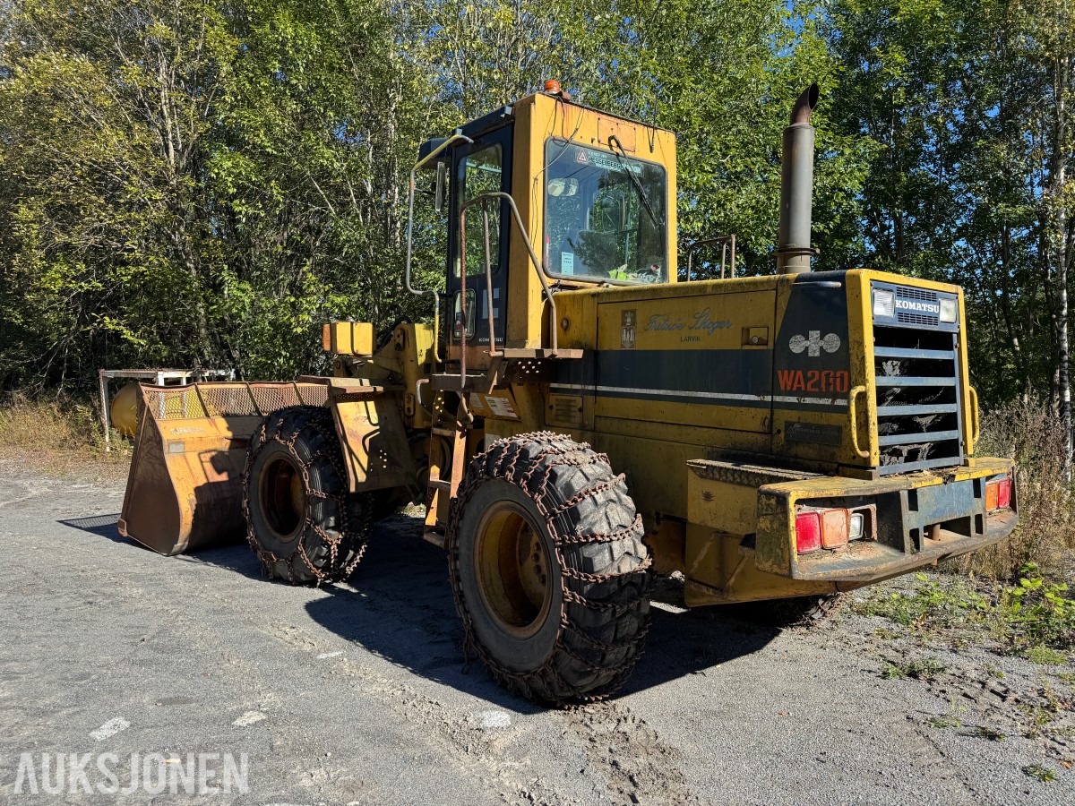 1980 Komatsu WA200 Hjullaster
