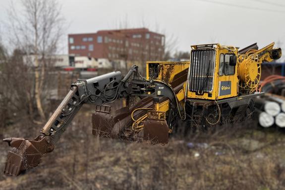 2015 Atlas Copco Haggloader 10HR-B full-elektrisk lastemaskin m/bakgraver | Kontinuerlig laster