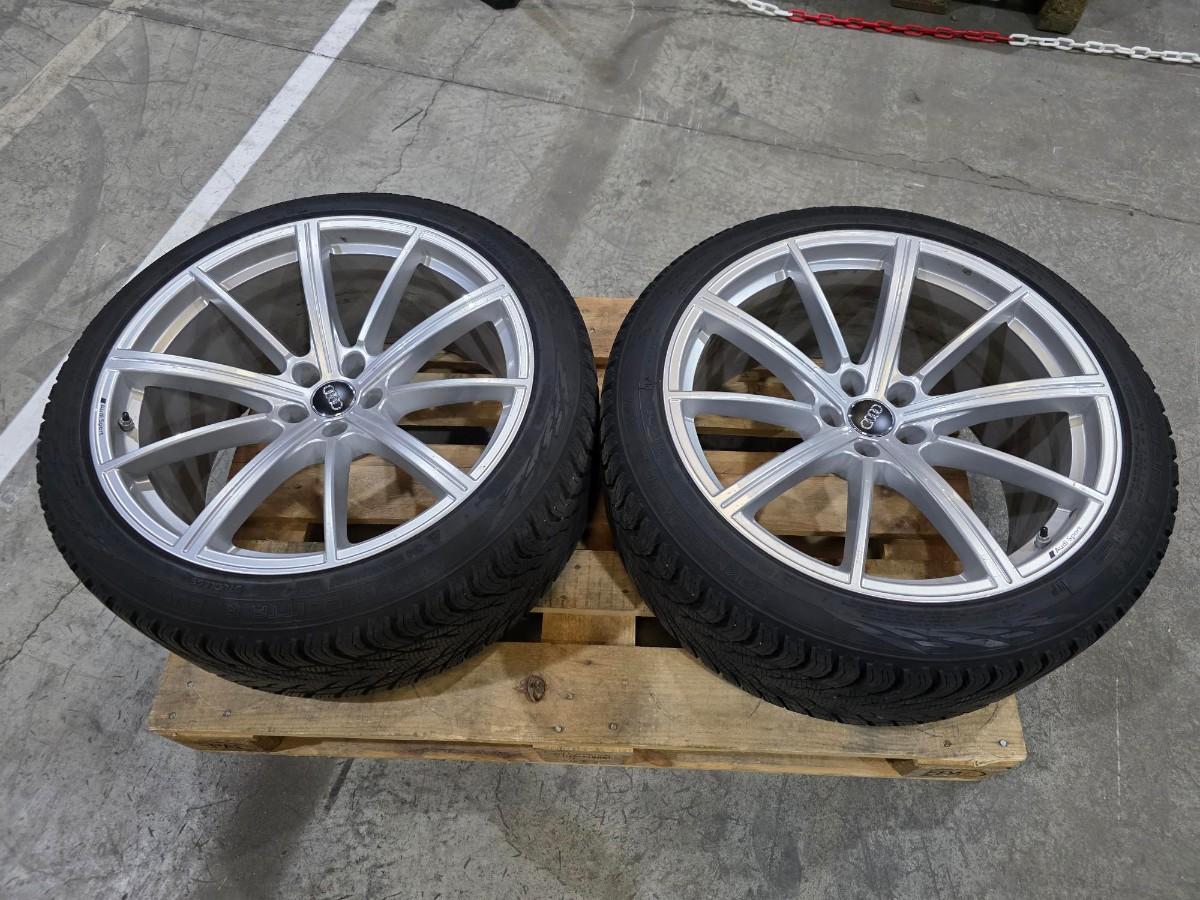 Originale Audi RS6 / RS7 felger med 265/40R21 Nokian piggfri vinterdekk