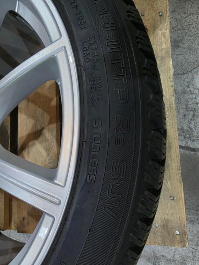 Originale Audi RS6 / RS7 felger med 265/40R21 Nokian piggfri vinterdekk