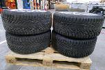 Originale Audi RS6 / RS7 felger med 265/40R21 Nokian piggfri vinterdekk