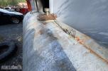 1982 Dieseltank 5000 liter med pumpe