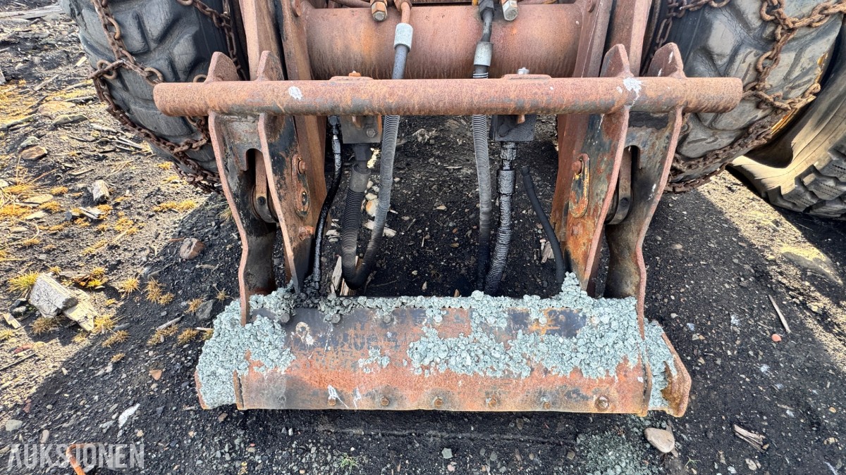 1990 Caterpillar IT14B hjullaster – motorhavari – reparasjonsobjekt/delemaskin 