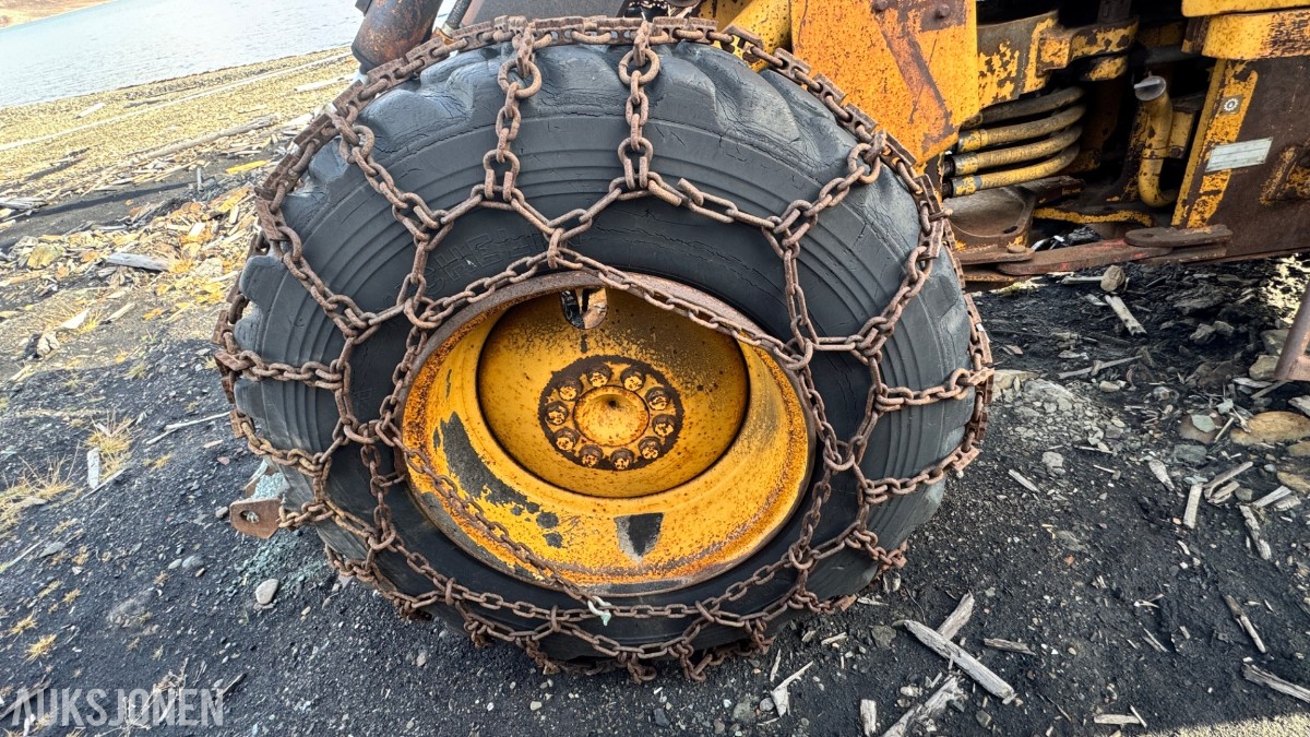 1990 Caterpillar IT14B hjullaster – motorhavari – reparasjonsobjekt/delemaskin 