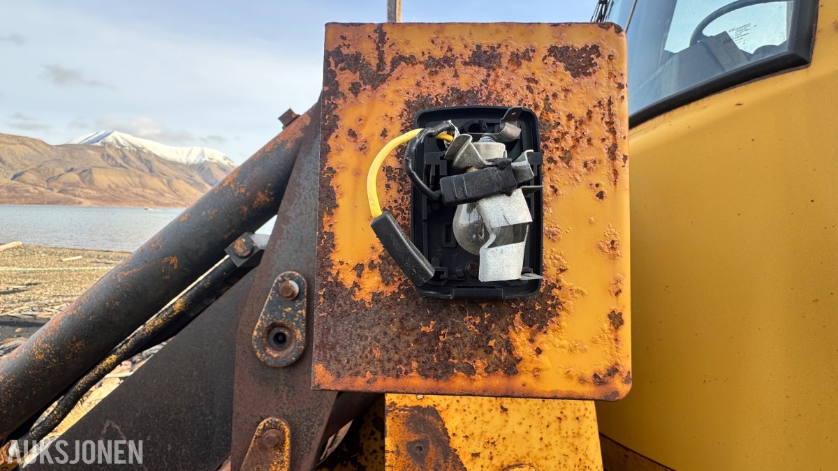 1990 Caterpillar IT14B hjullaster – motorhavari – reparasjonsobjekt/delemaskin 