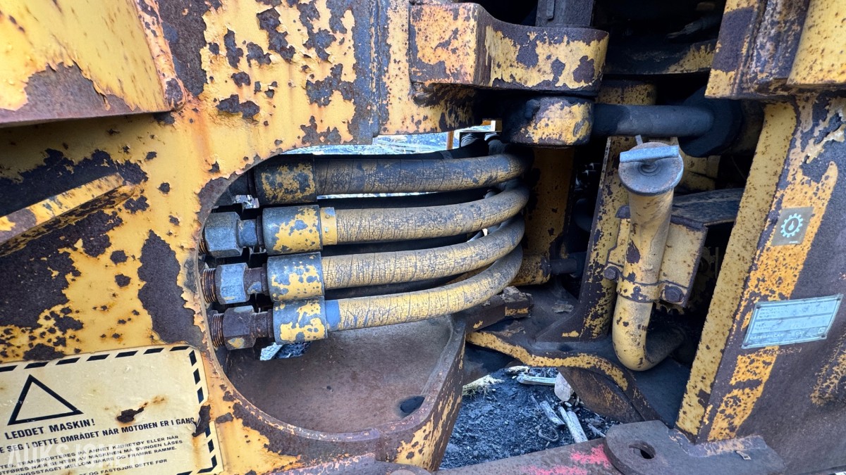 1990 Caterpillar IT14B hjullaster – motorhavari – reparasjonsobjekt/delemaskin 