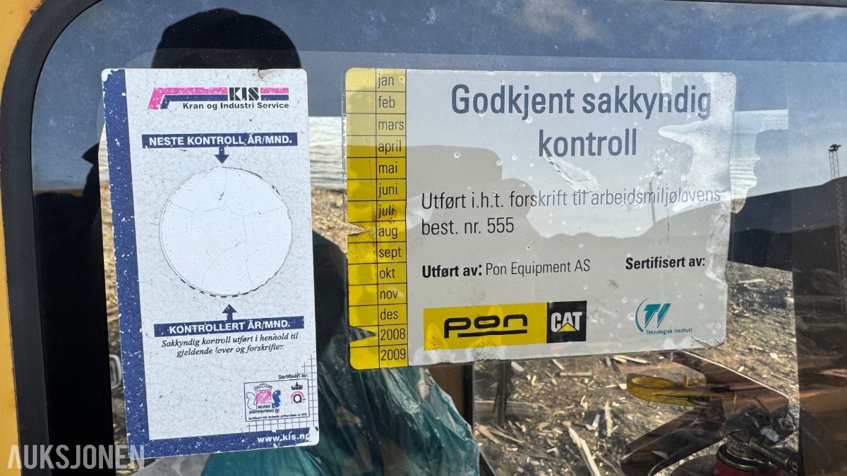 1990 Caterpillar IT14B hjullaster – motorhavari – reparasjonsobjekt/delemaskin 