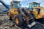 1990 Caterpillar IT14B hjullaster – motorhavari – reparasjonsobjekt/delemaskin 