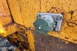 1990 Caterpillar IT14B hjullaster – motorhavari – reparasjonsobjekt/delemaskin 