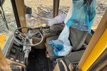 1990 Caterpillar IT14B hjullaster – motorhavari – reparasjonsobjekt/delemaskin 