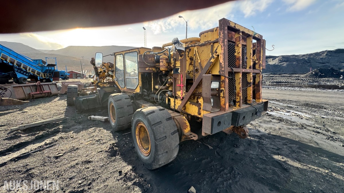1992 Caterpillar 120SLP / Wright motorgrader – reparasjonsobjekt