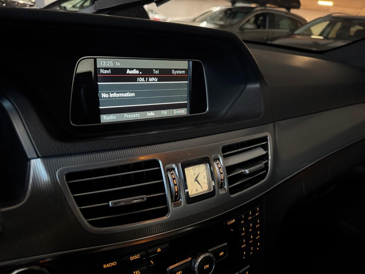 2014 Mercedes-Benz E 220 CDI AUTOMAT PARKERINGSSENSORER EL.SETER REP.OBJEKT