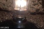 Optimus. Petromax. Parafinlampe. Beredskap. Lys. Varme. 1550 G.  3 SETT.