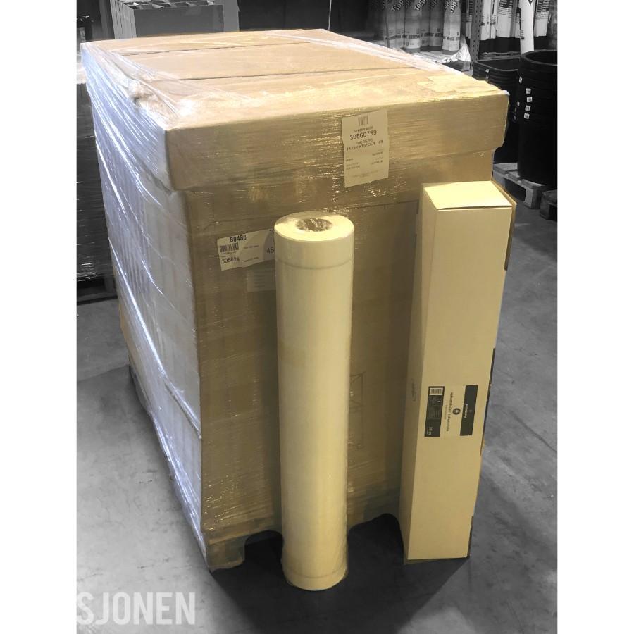 NORGIPS VÅTROMSFOLIE 1X30M. 1 PALL