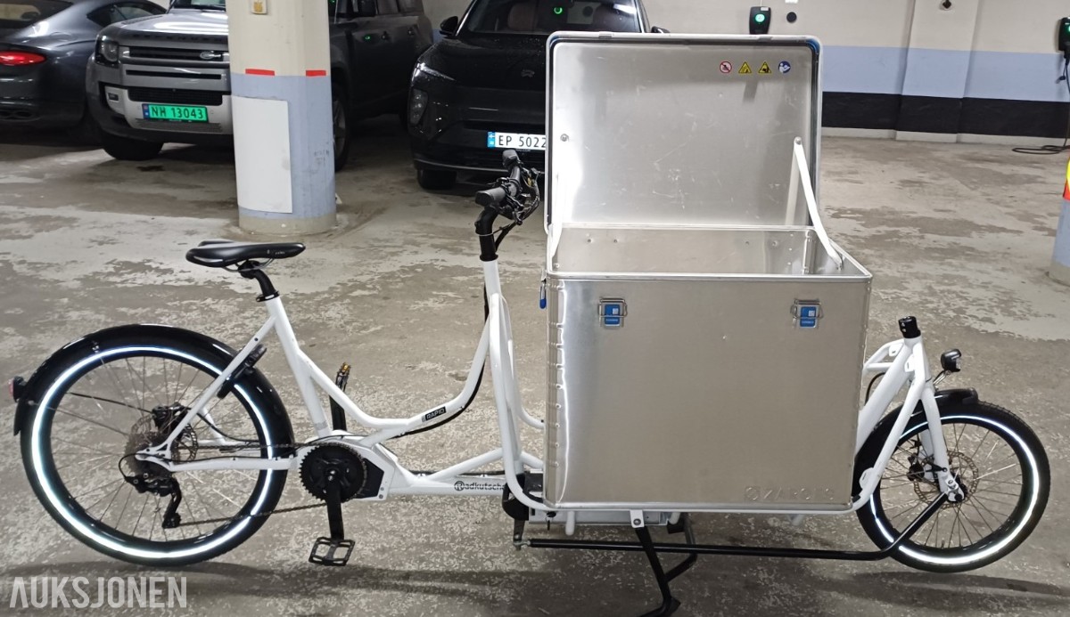 2010 Radkutsche Rapid – Elektrisk varesykkel med lukket lasteboks