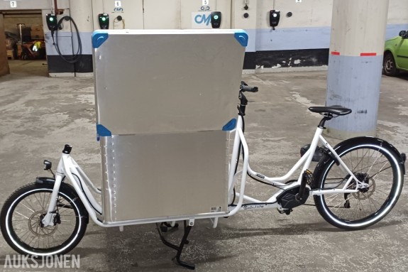 2010 Radkutsche Rapid – Elektrisk varesykkel med lukket lasteboks