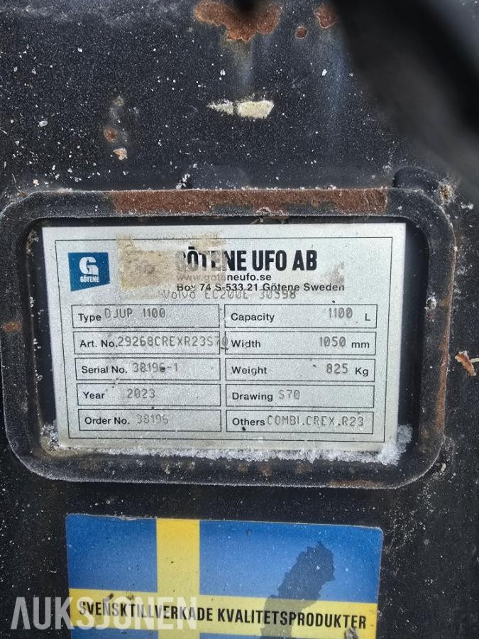 2023 Gotene graveskuff S70 1100L