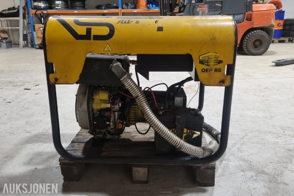 2015 Atlas Copco QEP R6 50HZ1P AVR CON ELR 12V
