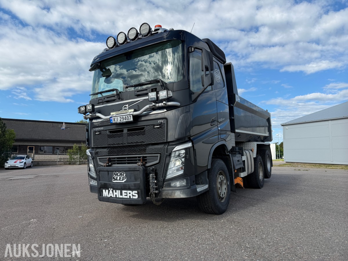 2017 Volvo FH540 Tippbil - EURO6 - Servicehistorikk - EU godkjent - 544873 km - 6x4