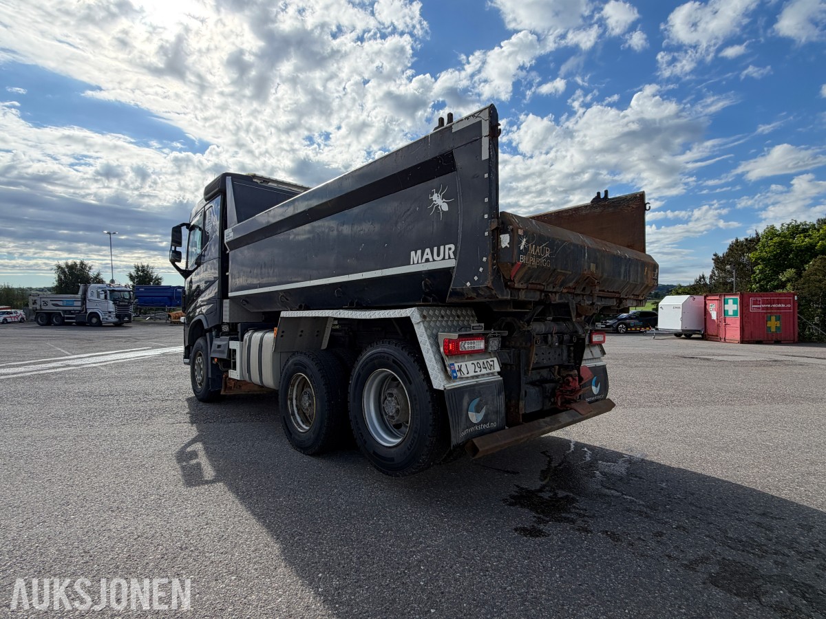 2017 Volvo FH540 Tippbil - EURO6 - Servicehistorikk - EU godkjent - 544873 km - 6x4