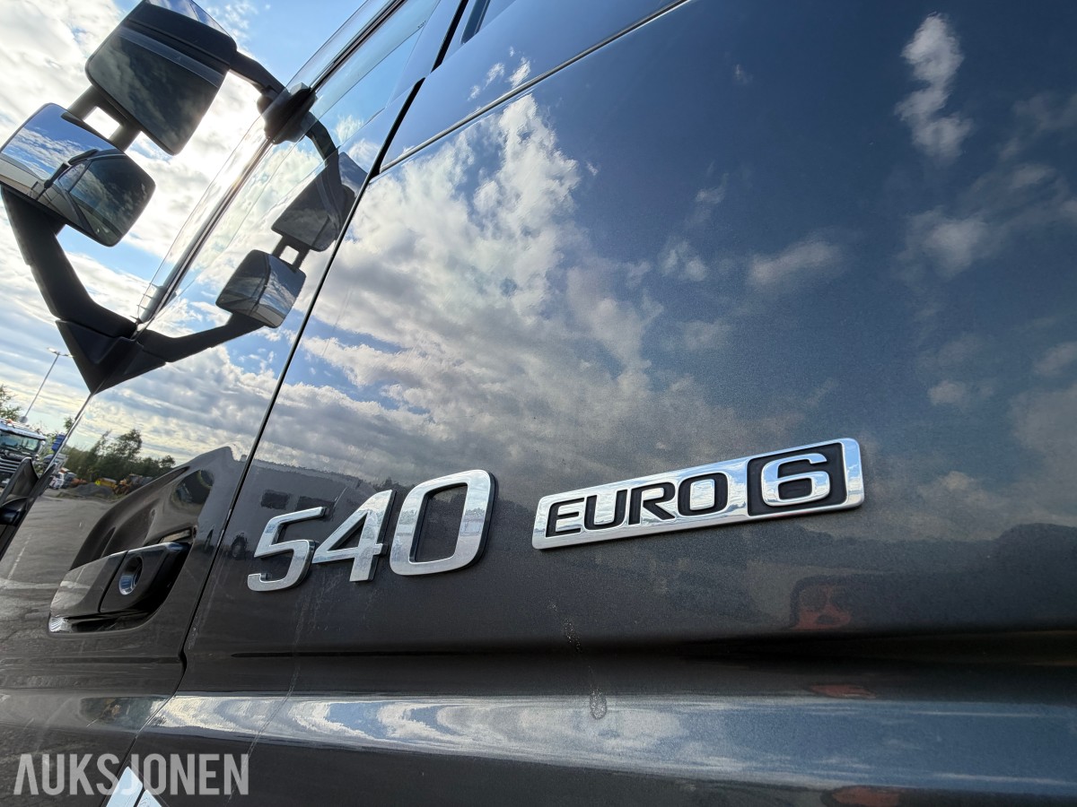 2017 Volvo FH540 Tippbil - EURO6 - Servicehistorikk - EU godkjent - 544873 km - 6x4