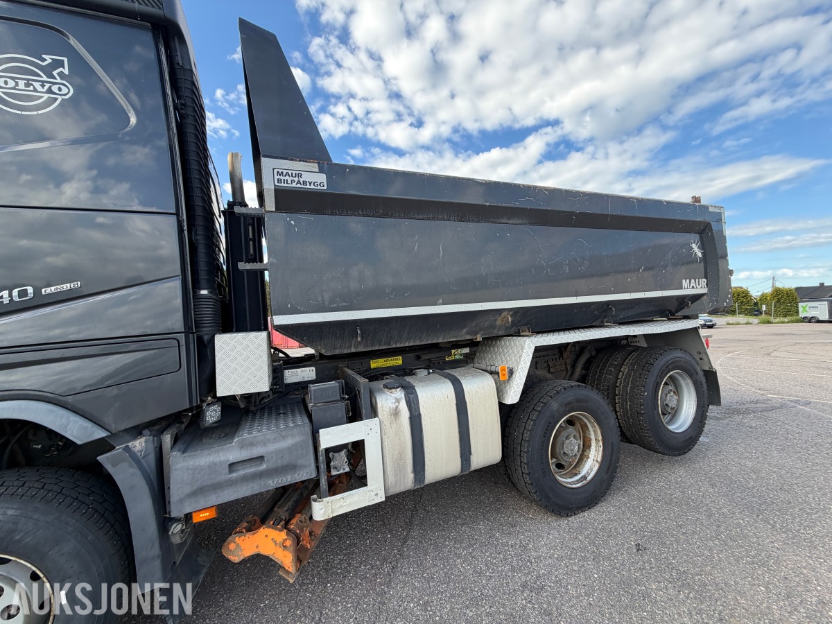 2017 Volvo FH540 Tippbil - EURO6 - Servicehistorikk - EU godkjent - 544873 km - 6x4