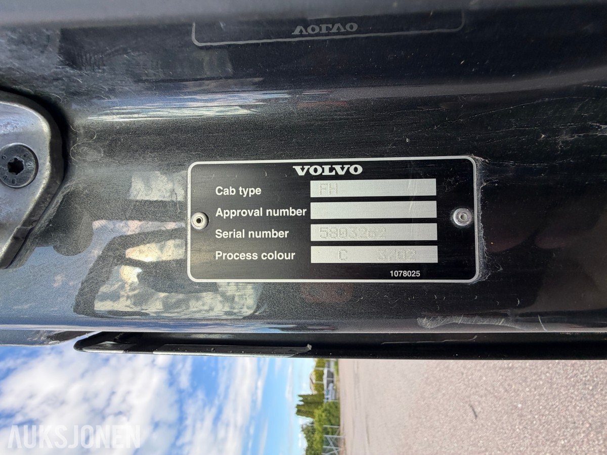 2017 Volvo FH540 Tippbil - EURO6 - Servicehistorikk - EU godkjent - 544873 km - 6x4