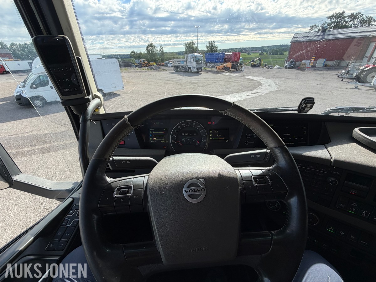 2017 Volvo FH540 Tippbil - EURO6 - Servicehistorikk - EU godkjent - 544873 km - 6x4