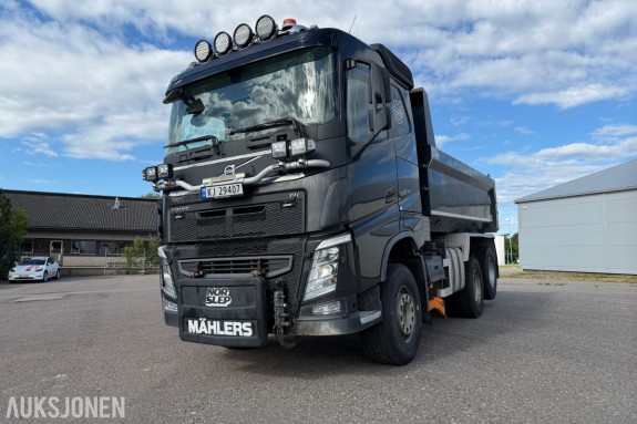 2017 Volvo FH540 Tippbil - EURO6 - Servicehistorikk - EU godkjent - 544873 km - 6x4