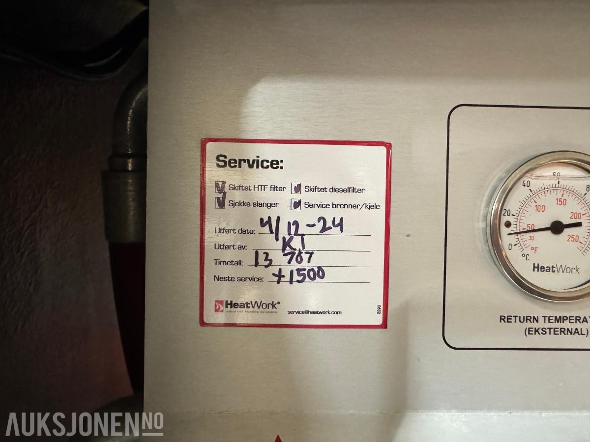 2010 HeatWork HW3600 teletiner